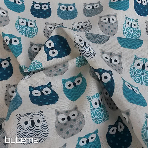 Tela decorativa MINI BÚHOS 1