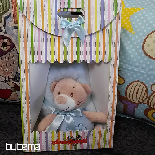 Set de regalo infantil Osito de peluche azul