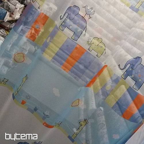Cortina de voile infantil ANIMAL