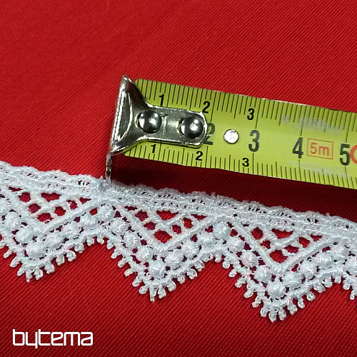 Encaje 5451/0010 3 cm blanco