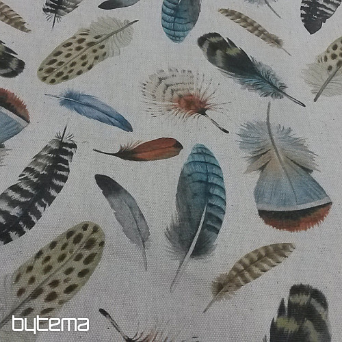 Tela decorativa OTONO FEATHERS 601 impresión digital