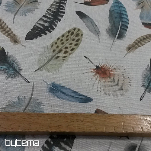 Tela decorativa OTONO FEATHERS 601 impresión digital