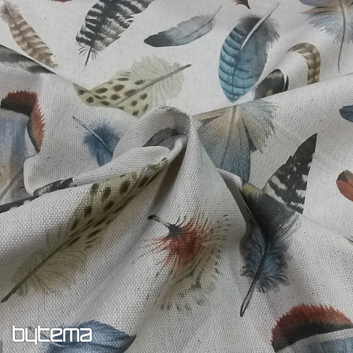 Tela decorativa OTONO FEATHERS 601 impresión digital
