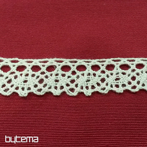 Puntilla de algodón 75239 19 mm crema