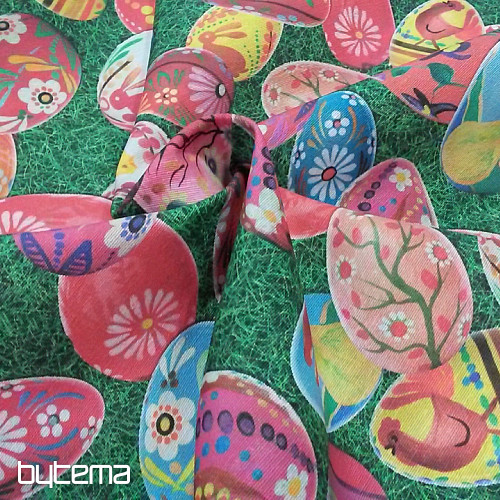 Tela decorativa PASCUA CÉSPED