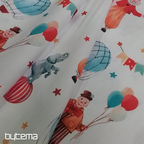 Satén de algodón infantil CIRKUS estampado digital