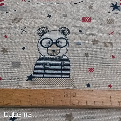 Tela decorativa LIEBRES Y OSOS