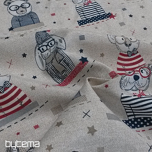 Tela decorativa LIEBRES Y OSOS