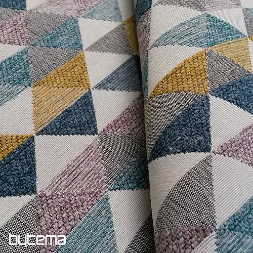 Funda tela LUSA triángulo mostaza