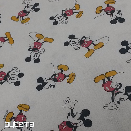 MICKEY MOUSE tela de algodón