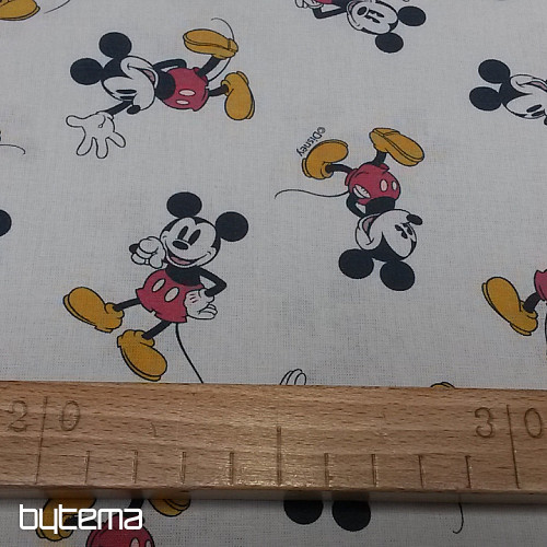 MICKEY MOUSE tela de algodón
