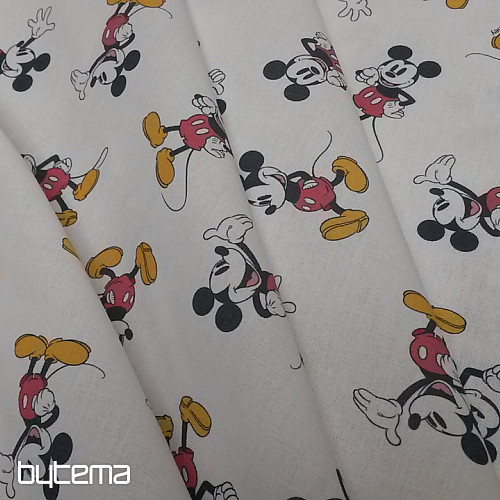 MICKEY MOUSE tela de algodón