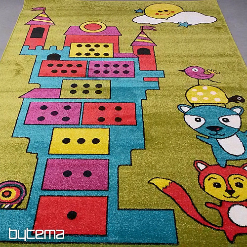 Alfombra enteriza infantil PLAY torre de juegos