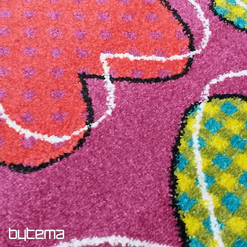 Alfombra pieza infantil PLAY corazón