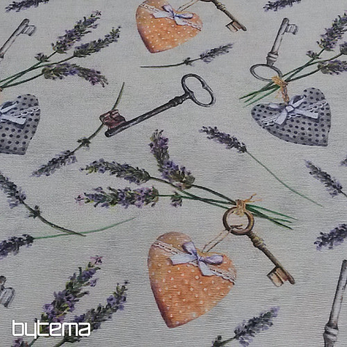 Tela decorativa CLAUDIE lavanda