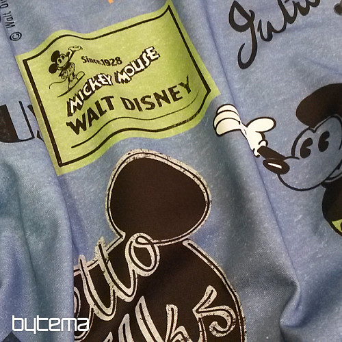 Tela decorativa infantil MICKEY MOUSE azul
