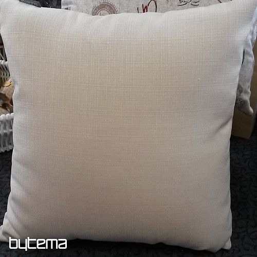 Funda de cojín decorativa blanca GERSTER