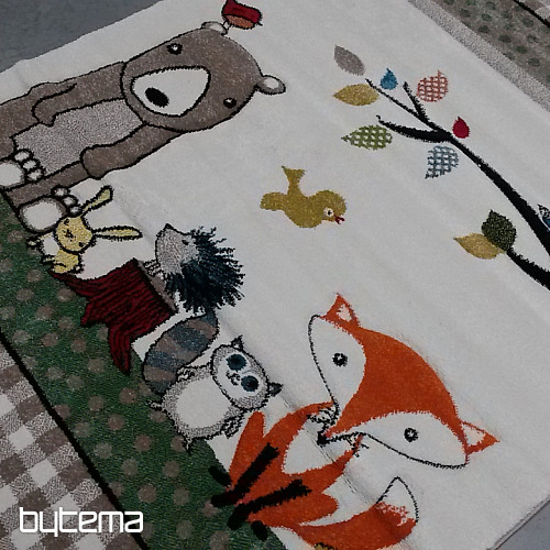 Alfombra infantil ANIMALES DEL BOSQUE