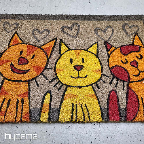 Felpudo GATOS COLORIDOS