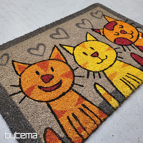 Felpudo GATOS COLORIDOS