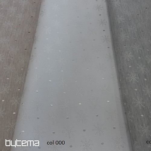 Tela decorativa navideña para manteles Gris escamas 081 ancho 280