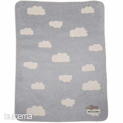 Manta infantil de algodón DF Born to sleep