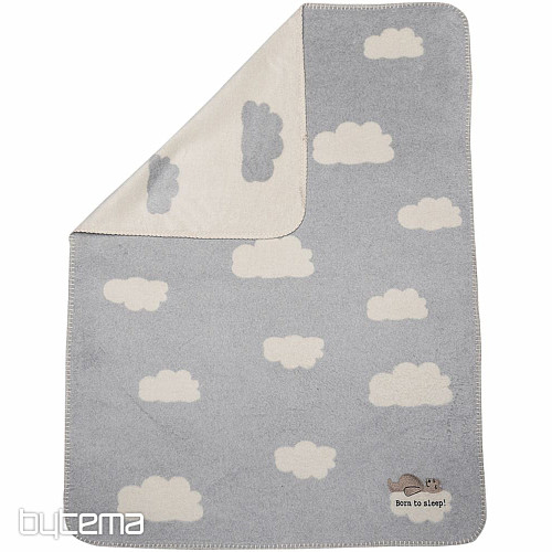 Manta infantil de algodón DF Born to sleep