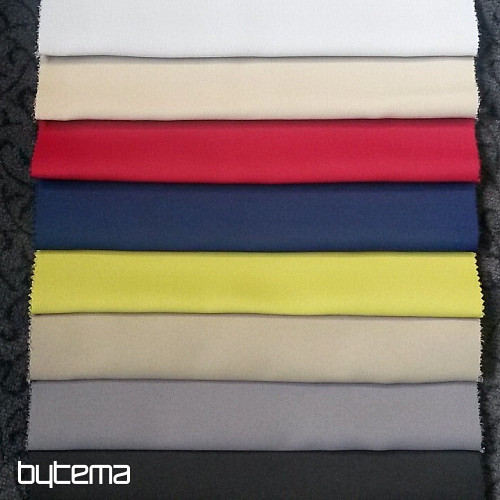 Tela decorativa BLACKOUT para cortinas rojo cereza 140 cm
