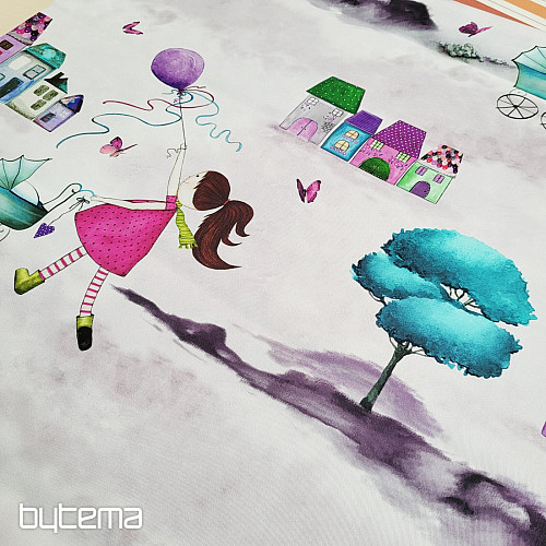 Tela decorativa infantil BAMBINA