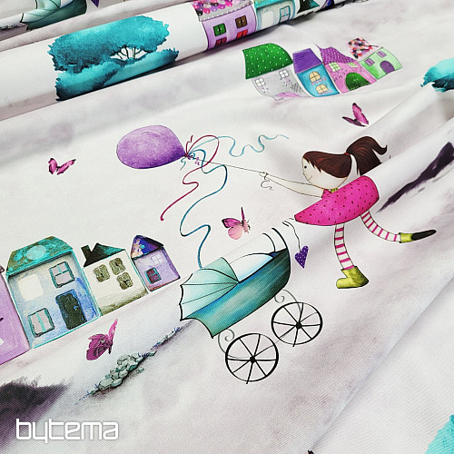 Tela decorativa infantil BAMBINA