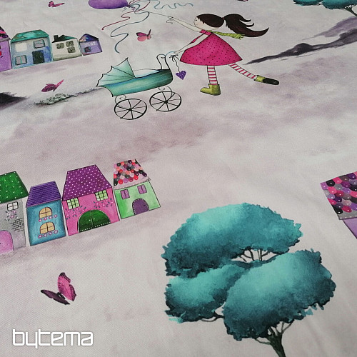 Tela decorativa infantil BAMBINA