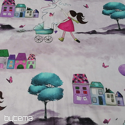 Tela decorativa infantil BAMBINA
