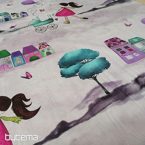 Tela decorativa infantil BAMBINA