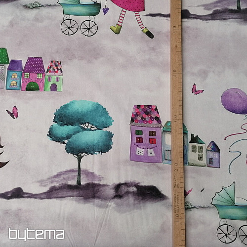 Tela decorativa infantil BAMBINA