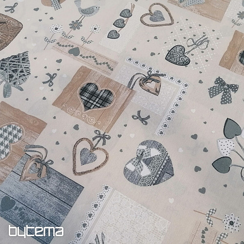 Tela decorativa TM PATCHWORK beige
