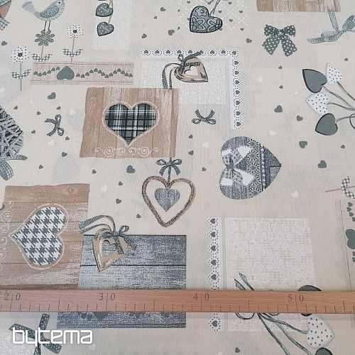 Tela decorativa TM PATCHWORK beige
