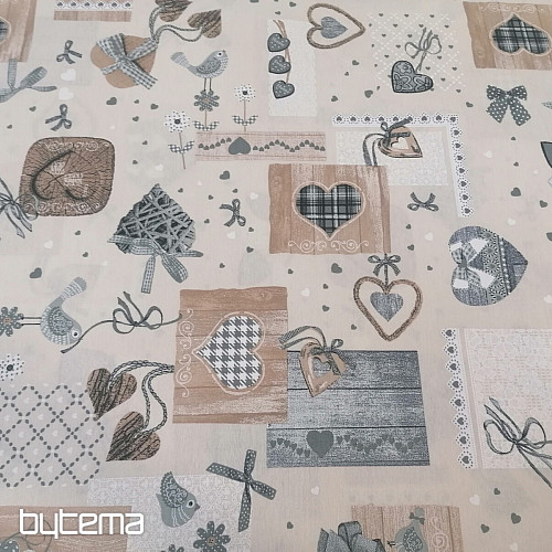 Tela decorativa TM PATCHWORK beige