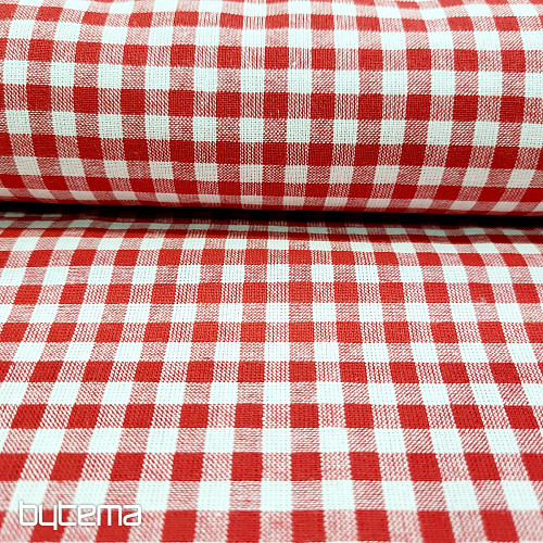 Tela decorativa KANAFAS rojo 0,5x0,5 cm