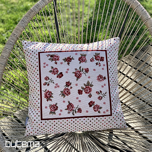 Funda de cojín tapiz ROSAS