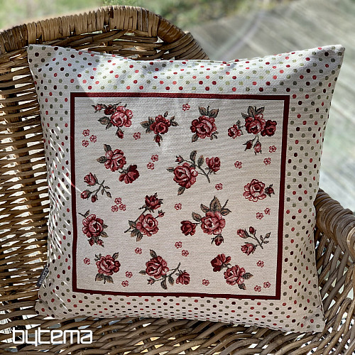 Funda de cojín tapiz ROSAS