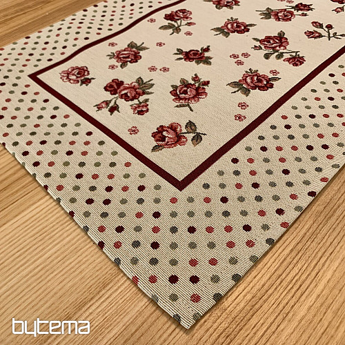 Mantel tapiz y mantón ROSAS