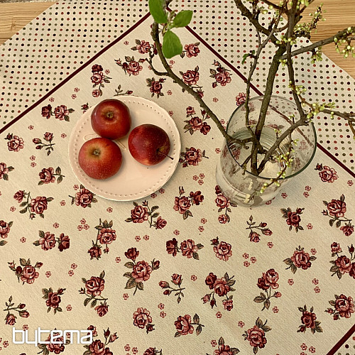 Mantel tapiz y mantón ROSAS
