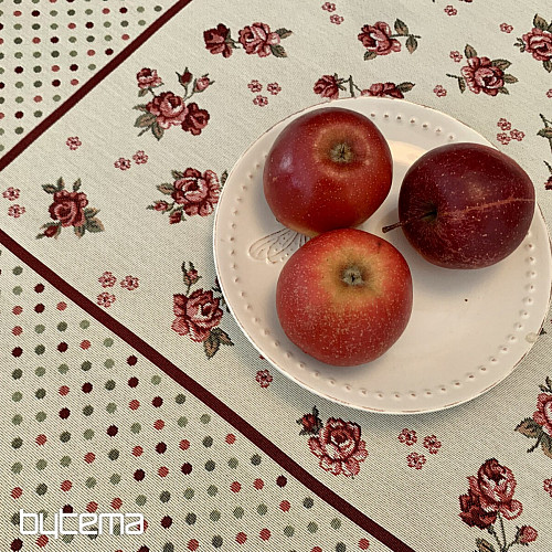Mantel tapiz y mantón ROSAS