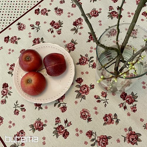 Mantel tapiz y mantón ROSAS