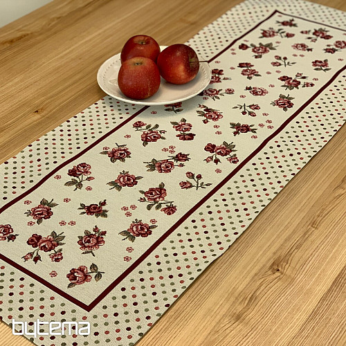Mantel tapiz y mantón ROSAS