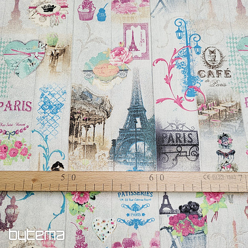 Tela decorativa PARIS impresión digital 3D