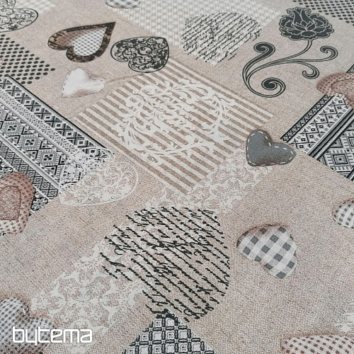 Tela decorativa MAX LOVE gris