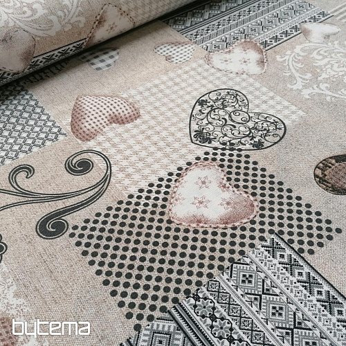Tela decorativa MAX LOVE gris