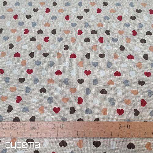 Tela decorativa MINI CORAZONES