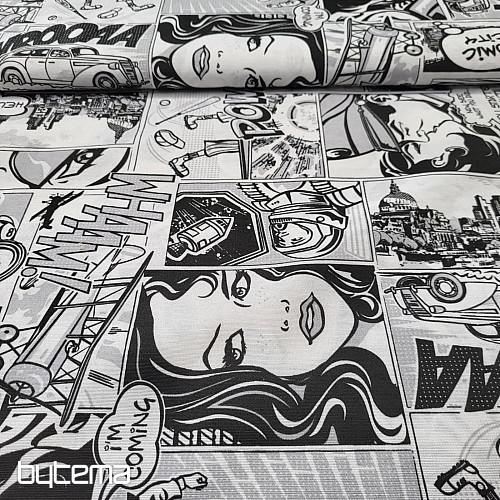 Tela decorativa KOMIKS ESPACIO